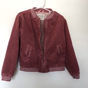 Gymboree Girls Pink Corduroy Jacket